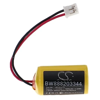 Immagine di vhbw batteria sostituisce Testo 0515 0175 per data logger temperatura (1200mAh, 3,6V, Li SOCl2)