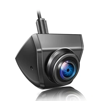 Immagine di PARKVISION Telecamera per retromarcia auto, SUV, camper, roulotte, furgone, pick up, alloggiamento in metallo posteriore regolabile con ampio angolo di visione 140