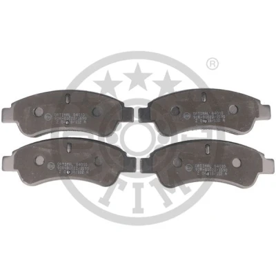 Immagine di OPTIMAL BP 84010 Kit pastiglie freno Assale anteriore Non predisposto per contatto segnalazione usura PEUGEOT: 208 I Hatchback, 206 Hatchback