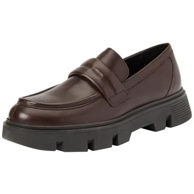 Immagine di Geox D Vilde C, Moccasin Donna, caffè Scuro, 38.5 EU