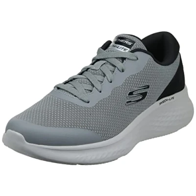 Immagine di Skechers 232591 Gybk, Scarpe da ginnastica Uomo, Grigio Mesh Duraleather Trim, 39 EU