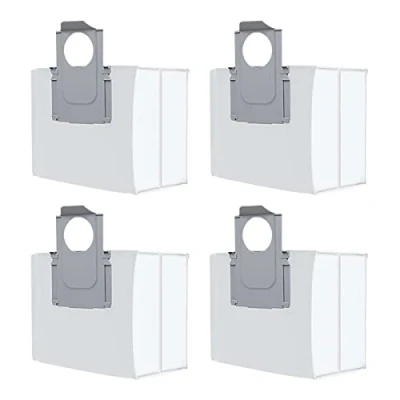 Immagine di HomeTimes Sacchetti per aspirapolvere Xiaomi Roborock Q7 MAX/Roborock MAX+/ S7 MaxV Ultra, accessori di ricambio stazione aspirazione automatica