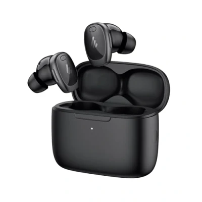 Immagine di Edifier NeoDots Auricolari True Wireless a Cancellazione Attiva del Rumore, 48dB ANC, Hi Res Audio e LDAC, Ricarica Wireless, 6 Microfoni, 56 Ore, Bluetooth 5.4 (NeoDots, Nero)