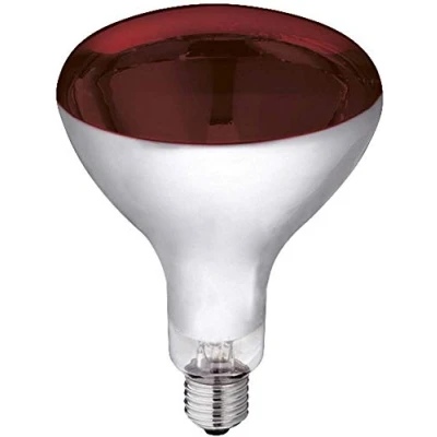 Immagine di Kerbl lampada a infrarossi rossa (250 W, termica per suini + pollame, durata massima 5000 ore, portalampada E27, stabile) 22245