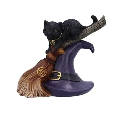 Immagine di Nemesis Now Statuetta di gatto stregato, multicolore, 13,3 cm