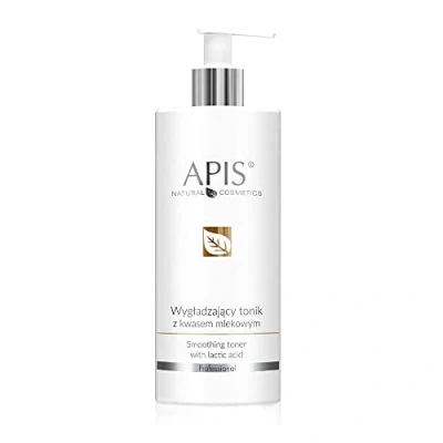Immagine di APIS Tonico viso levigante con acido lattico, ialuronico e alghe marine pulizia, levigatezza umidità 500 ml