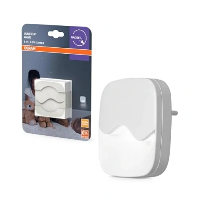 Immagine di OSRAM HOMELIGHTING LUNETTA Wave White Luce notturna LED con sensore crepuscolare
