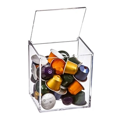 Immagine di Dcasa Portacapsule in metacrilato per capsule Nespresso o Dolcegusto