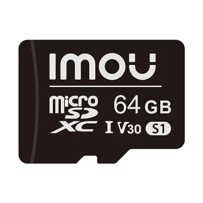 Immagine di Imou Scheda di Memoria microSDXC 64 GB, fino a 95/25 MB/sec, Classe 10 U1, UHS I, Micro SD Card per Telefono, Videocamera, Switch, Tablet