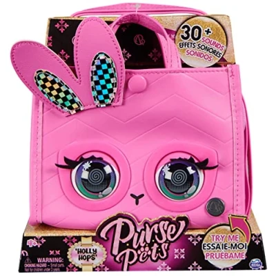 Immagine di Purse Pets Assortimento di Borse Totes Borsa a Tracolla e Animale interattivo in Uno, più 30 Suoni, reazioni Musica, Una preselezione del Personaggio Non è Possibile, dai 4 Anni, 6066416