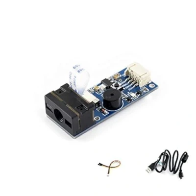 Immagine di Waveshare Barcode Scanner Module 1D/2D Codes Barcode, QR Code Reader Scanning Onboard Micro USB and UART Serial Port Directly Plugged into Computer