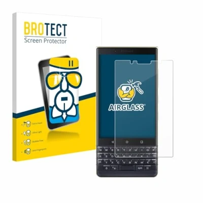 Immagine di brotect Pellicola Protettiva Vetro per BlackBerry Key2 LE Protezione Schermo [Durezza Estrema 9H, Chiaro]