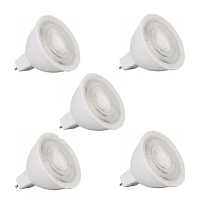 Immagine di ANTYX GU5.3 Lampadine a LED 24V, MR16 5W, 5W equivalenti alogene 50W, 450LM, 24 V, 3000K / 6000K, Confezione per Illuminazione Non dimmerabile, da Incasso di 5