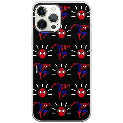 Immagine di ERT GROUP custodia per cellulare Iphone 12 PRO MAX originale e con licenza ufficiale Marvel, modello Spider Man 025 adattato in modo ottimale alla forma dello smartphone, TPU