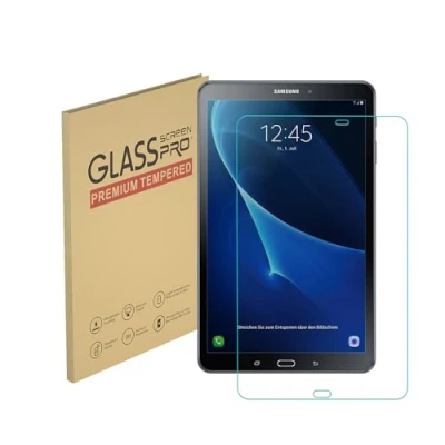Immagine di Pellicola salvaschermo per Samsung Galaxy Tab A 10.1 SM T580 / T585 [2016] in vetro temperato, durezza 9H, antigraffio, custodia amichevole, senza bolle (1 pz)
