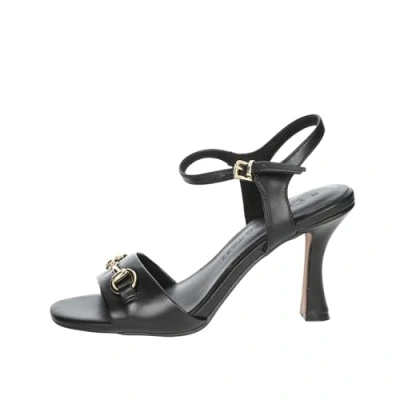 Immagine di MARCO TOZZI Damen 2 28301 20, Sandali con Tacco Donna, Colore: Nero e Oro, 39 EU