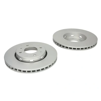Immagine di DELPHI BG3501C Disco freno 281 24 4 ventilato rivestito non trattato senza cuscinetto ruota, anello sensore ABS VOLVO: V40 Station Wagon, S40 I