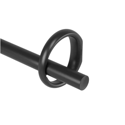 Immagine di Umbra Asta per tenda da 3,5 cm, include 2 terminali coordinati, staffe e hardware, 42 a 120, oro