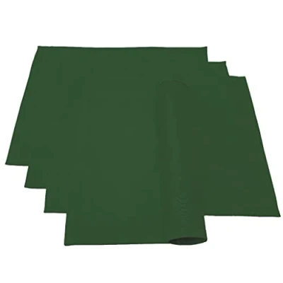 Immagine di Lemos Home Tovagliette di alta qualità, 4 pezzi, in 100% cotone, collezione concetto, colore e dimensioni a scelta (set da 46 x 36 cm, verde oliva)