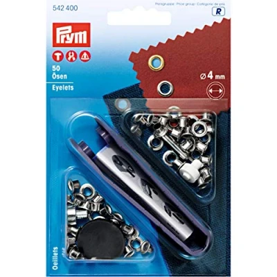 Immagine di Prym Eyelets, Metallo, Silver, 14.0 x 9.3 1.5 cm