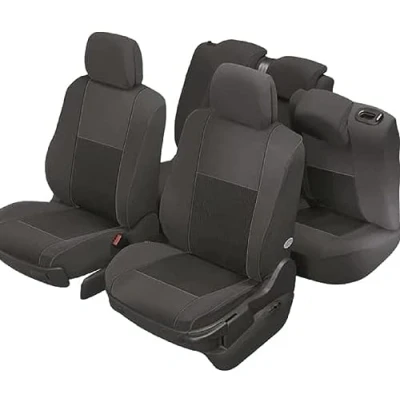 Immagine di DBS Coprisedili Personalizzati per Duster (dal 01/2018) Copertura Auto/Interni Alta Gamma Set Completo in Tessuto Montaggio rapido