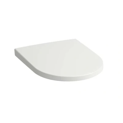 Immagine di Sedile per WC Laufen Pro, con rivestimento, rimovibile, meccanismo di chiusura morbida, fissaggio in cavità, 445x370 mm, H891601, Colorazione: bianco
