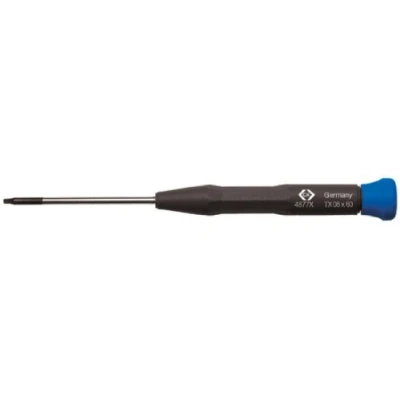 Immagine di C.K Elettronica e meccanica di precisione Cacciavite a sei punte Dimensione (Cacciavite) T 7 Lunghezza della lama: 50 mm 1 pz.