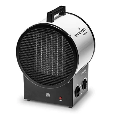Immagine di TROTEC TDS 30 M Riscaldatore elettrico in ceramica, due livelli di riscaldamento e un livello aria fredda separato, 5kW