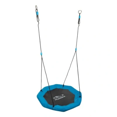 Immagine di Hudora 72167/00 Altalena per nido, 90 cm, colore: Nero/Blu