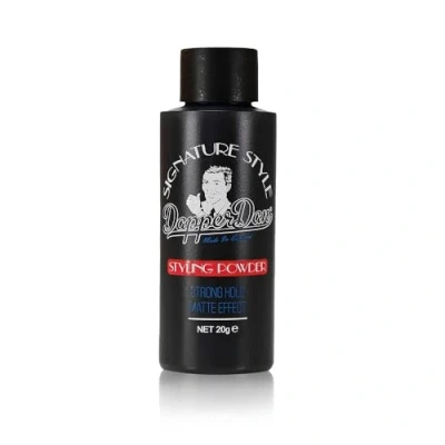 Immagine di Dapper Dan Signature Style Styling Powder, Polvere modellante per capelli di facile applicazione uomini, Offre una forte tenuta opaca, Finitura voluminosa e ispessente, Senza profumo, 20g
