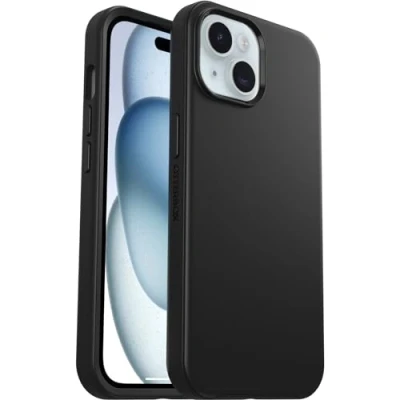 Immagine di Otterbox Symmetry Backcover per cellulare Apple iPhone 15 Nero Compatibile con MagSafe
