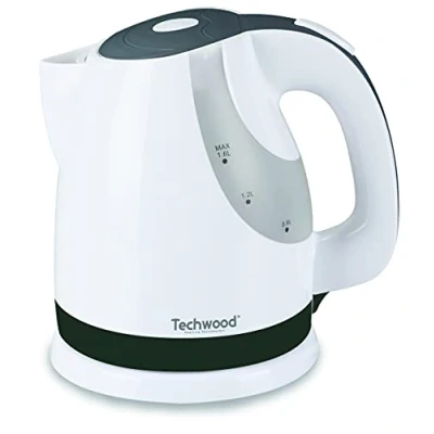Immagine di Techwood TB 1626 Bollitore, 1,6 litri, colore: bianco