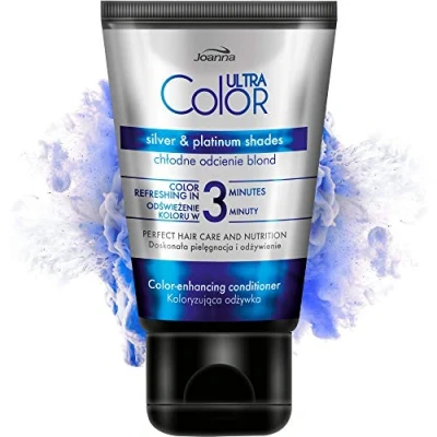 Immagine di Joanna Ultra Color Balsamo per capelli naturali e tinti, senza ammoniaca, rinfresca intensifica il colore in 3 minuti 100 ml