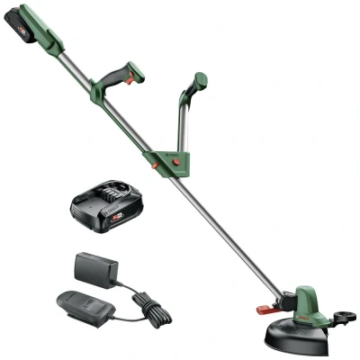 Immagine di Bosch Home and Garden UniversalGrassCut 18V 260 a batteria Decespugliatore incl. caricatore, seconda 18 V 2.0 Ah Larghezza di taglio (max.): 26