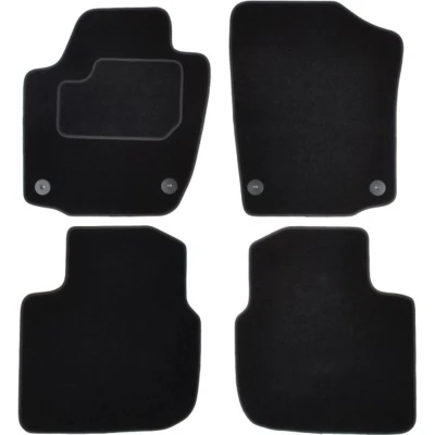 Immagine di MAMMOOTH A041 SKO90 PRM 01 Set tappetino Tessile anteriore e posteriore 4 nero