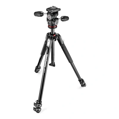 Immagine di Manfrotto MK190X3 3W1 Kit a 3 Sezioni con Testa Vie, Nero