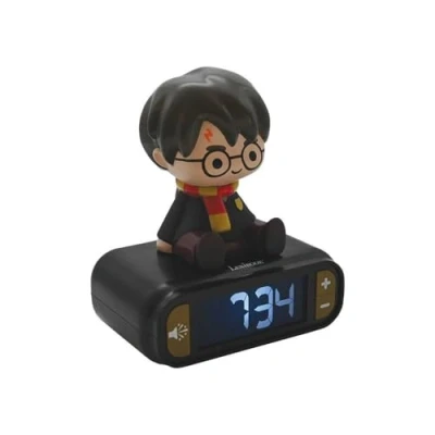 Immagine di Lexibook Sveglia digitale Harry Potter per Bambini con Luce Notturna Snooze, Orologio Bambini, Luminoso, Colore Nero RL800HP