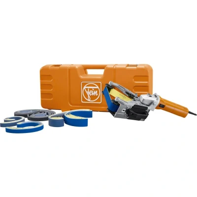 Immagine di Fein RS17 70E Set 72227561000 Levigatrice a nastro per tubi incl. accessori 1700 W Larghezza 20 mm, 40 mm Lunghezza 815