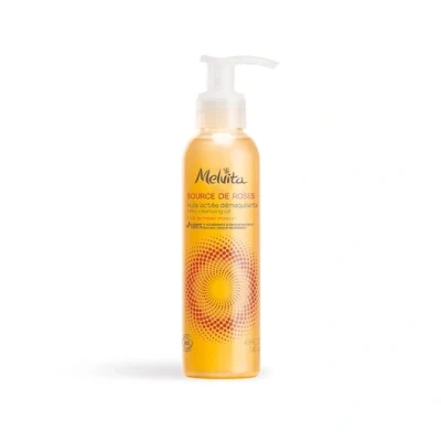 Immagine di Melvita Olio Detergente Source de Roses Flacone da 145ml