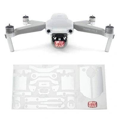 Immagine di WRAPGRADE Skin Compatibile con DJI Mavic Air 2 Accent Color A (Airforce Silver)