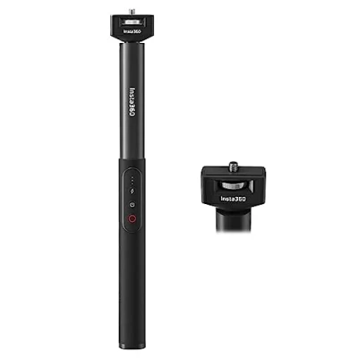 Immagine di insta360 Power Invisible Selfie Stick con caricatore per fotocamera integrato X3, One X2 e RS