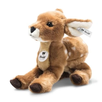 Immagine di Steiff peluche Romy, con occhi in plastica, per bambini, ragazzi e ragazze, 23 cm, marrone chiaro, 073991