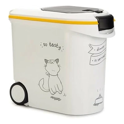 Immagine di Contenitore per alimenti secchi Curver Silhouette gatti fino a 12 kg di crocchette