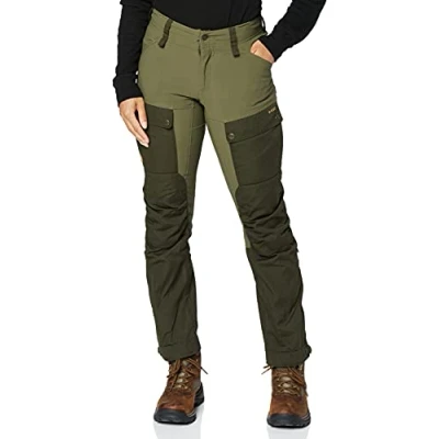 Immagine di Fjallraven F89898 662 625 Keb Trousers W Reg Deep Forest Laurel Green 34