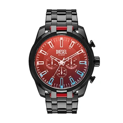 Immagine di Diesel Split Cronografo, Uomo, Taglia: One Size, Black