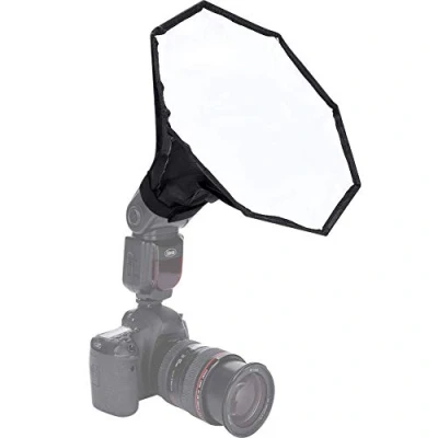 Immagine di Photo Studio Softbox, Softbox torcia a flash universale portatile, Diffusore Speedlite esterno con diametro di 30 cm, Buona scelta per i fotografi facile installazione