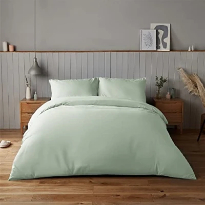 Immagine di Silentnight Supersoft Collection Set copripiumino super morbido e per letto singolo (135 x 200 cm) + 1 federa coordinata.