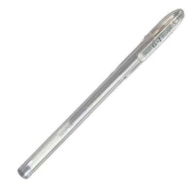 Immagine di Pilot G BL 1 7T se gel Roller, 0,7 mm, colore: argento