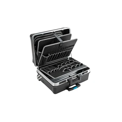 Immagine di B&amp;W 4681190 Valigetta Portautensili, Orca, con Funzione Trolley e Molle a Gas, 500 X 372 228 Mm, 115.05/P G