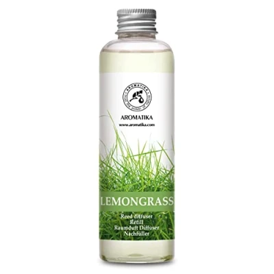 Immagine di Ricarica Diffusore Profumata per Ambiente Citronella 200ml Olio Essenziale Naturale Fragranza Intensa e Duratura Senza Alcool Aromatizzatore d&#039;Aria Interni Profumo